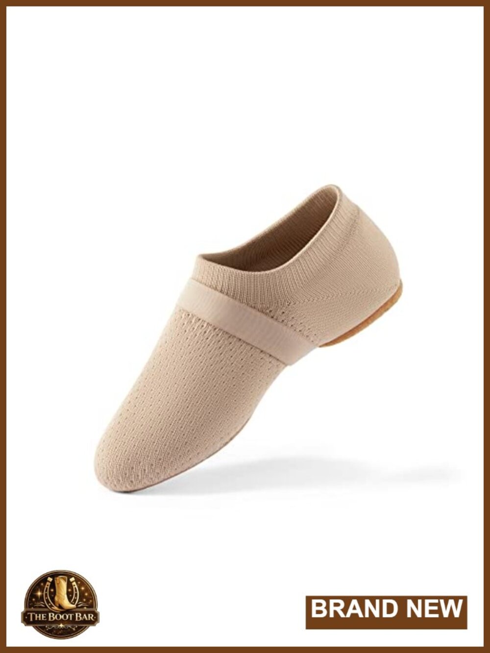 Slip-On Jazz Shoes for Women Men Stretchy Nylon Dance Shoes